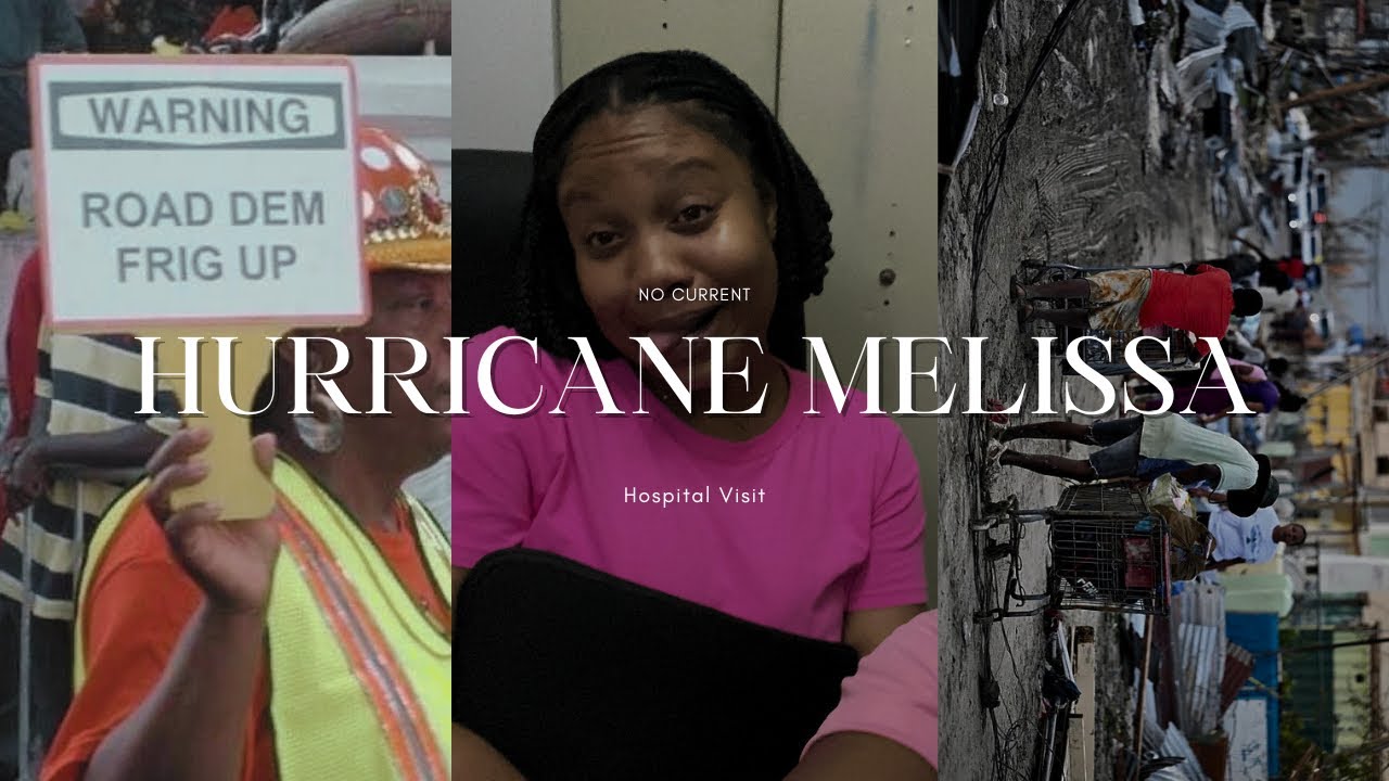 HURRCANE MELISSA| DONATE| NO CURENT OR WATER| HOSPITAL VISIT
