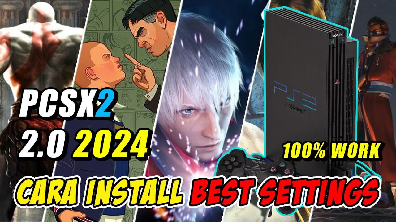 PCSX2 2.0 TERBARU! - FULL PS2 EMULATOR PC TUTORIAL BEST SETTINGS