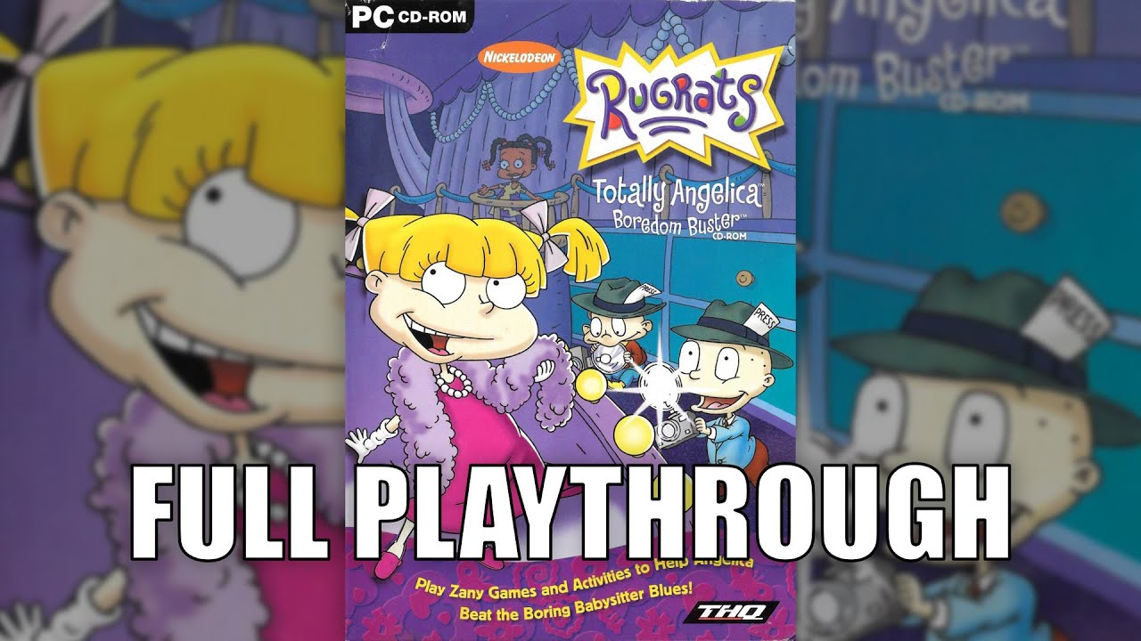 Totally Angelica: Boredom Buster (2000) - FULL PLAYTHROUGH
