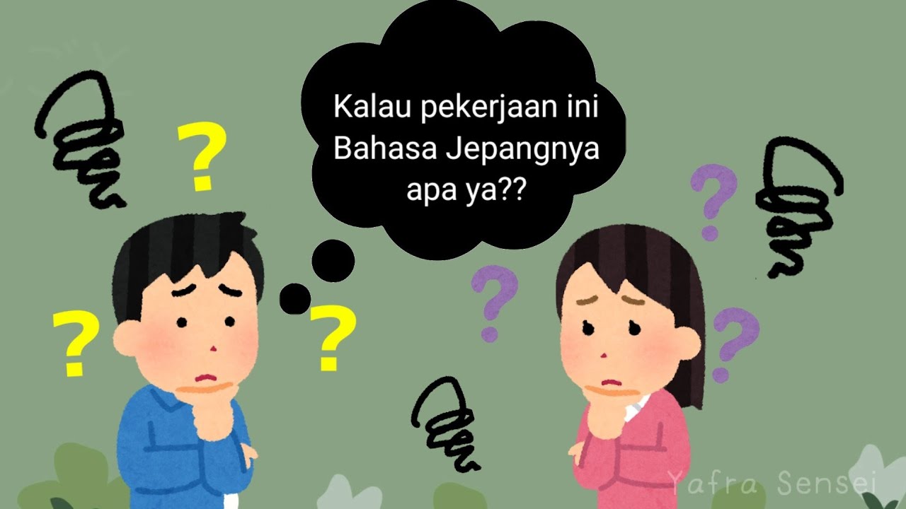 Belajar Bahasa Jepang (Usia & Pekerjaan)