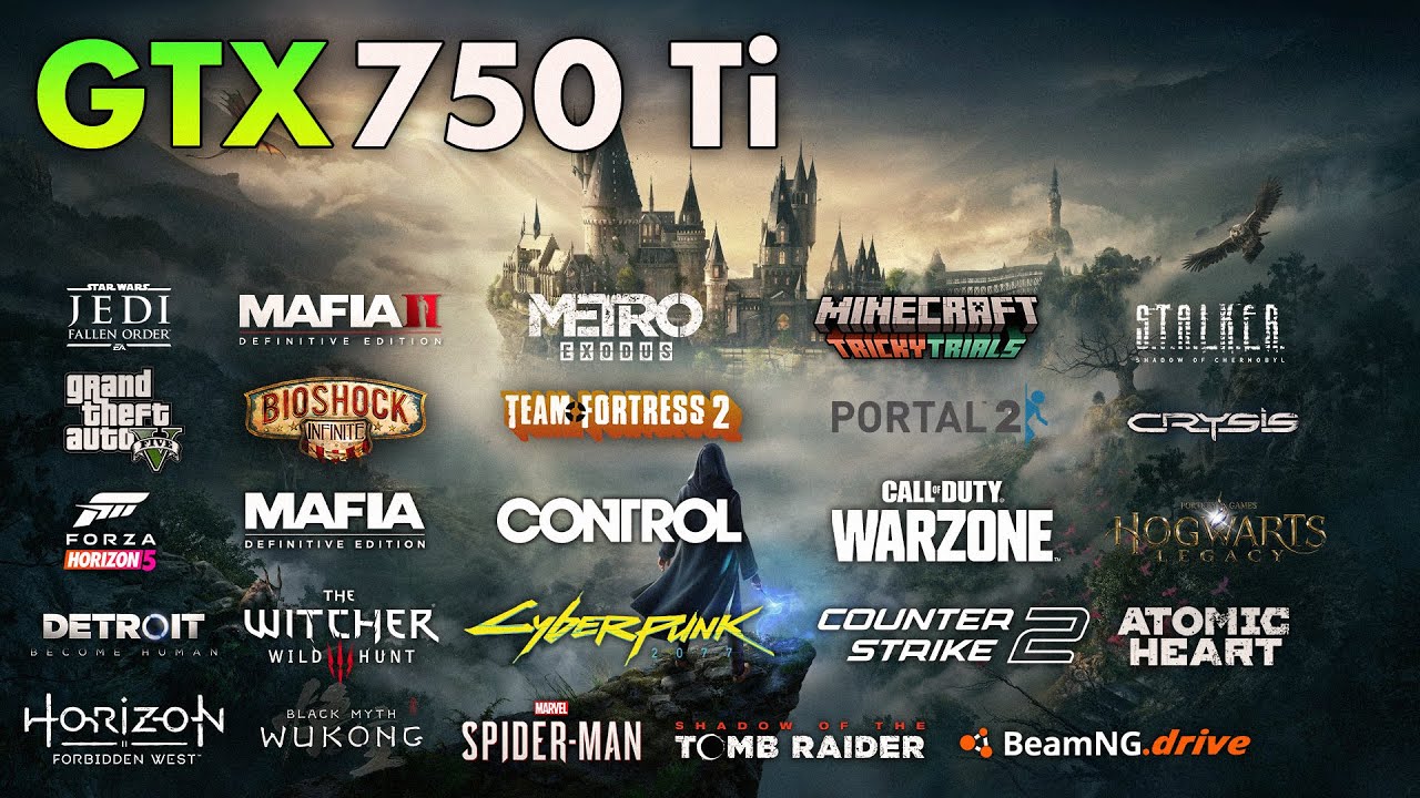 GTX 750 Ti | Test in 25 Games at 1080p, 720p | 2025