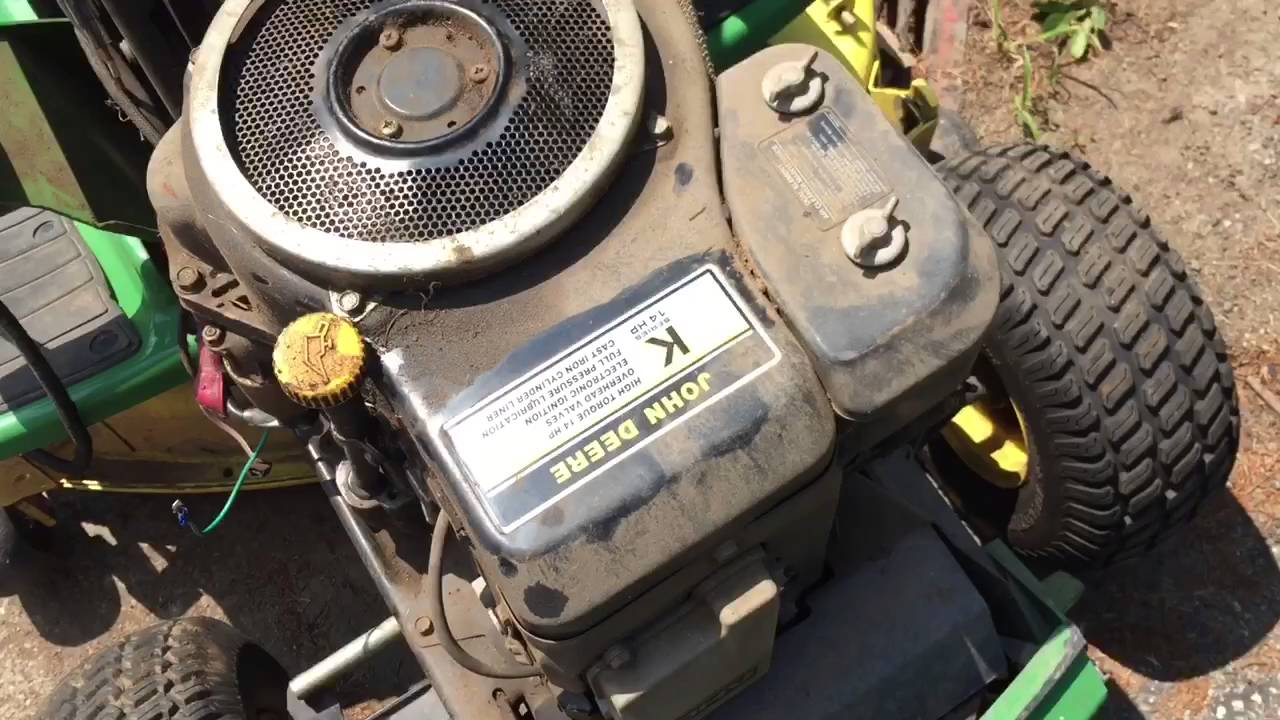 John Deere LX172 14 л.с. Проект Kawasaki, часть 1