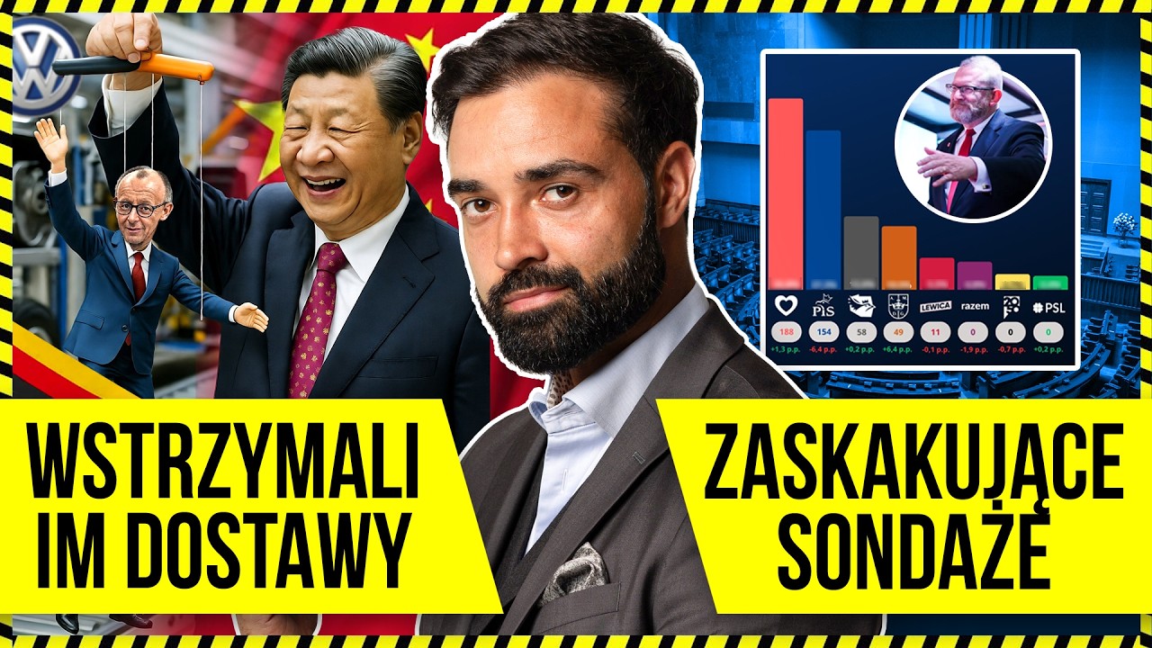 NIEMIECKIE FABRYKI STANĘŁY, BRAUN Z REKORDOWYM POPARCIEM, USA KONCENTRUJĄ WOJSKA, SPRZEDAŁEM ZŁOTO