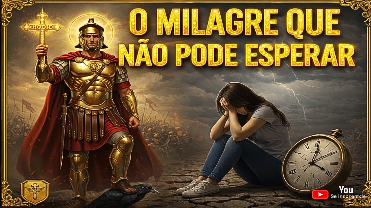 QUANDO O DESESPERO APERTA, ESSE SANTO É INVOCADO