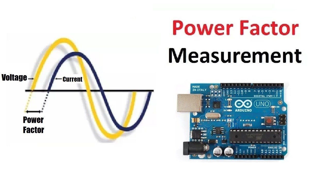 Power Factor measurement using Arduino (with code)