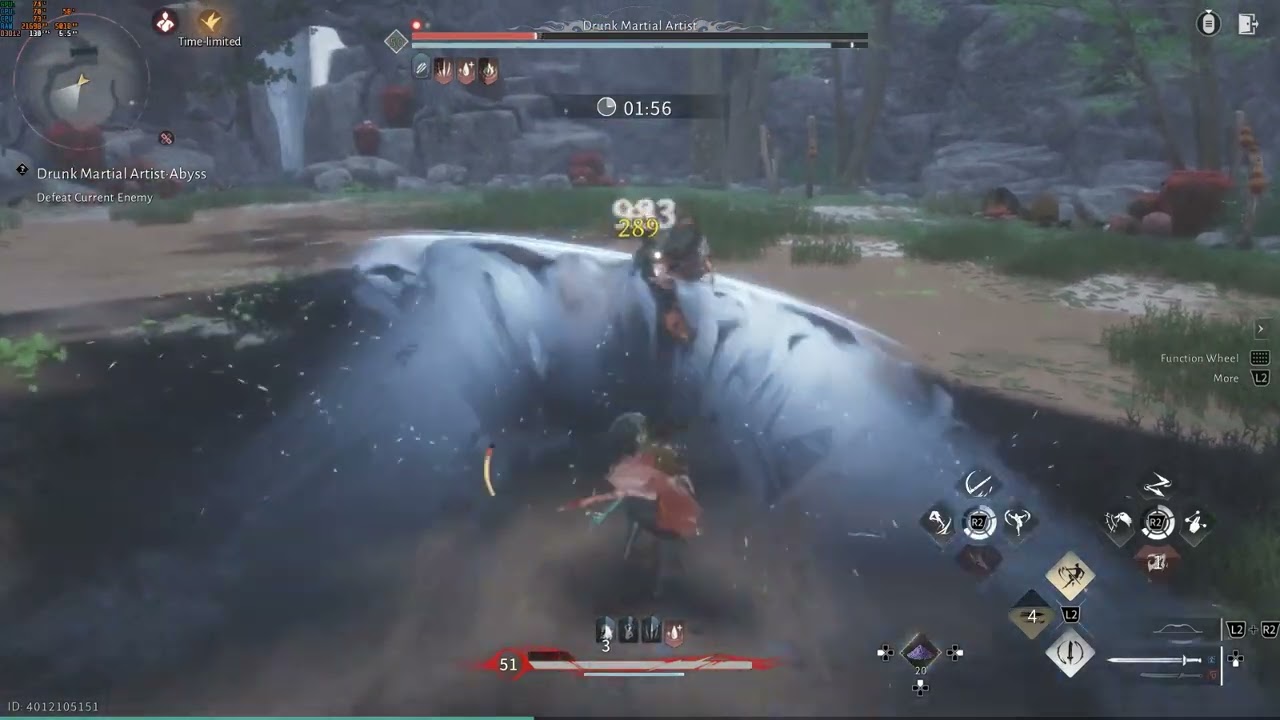 Where winds meet Drunken Martial Artist Nodamage challange