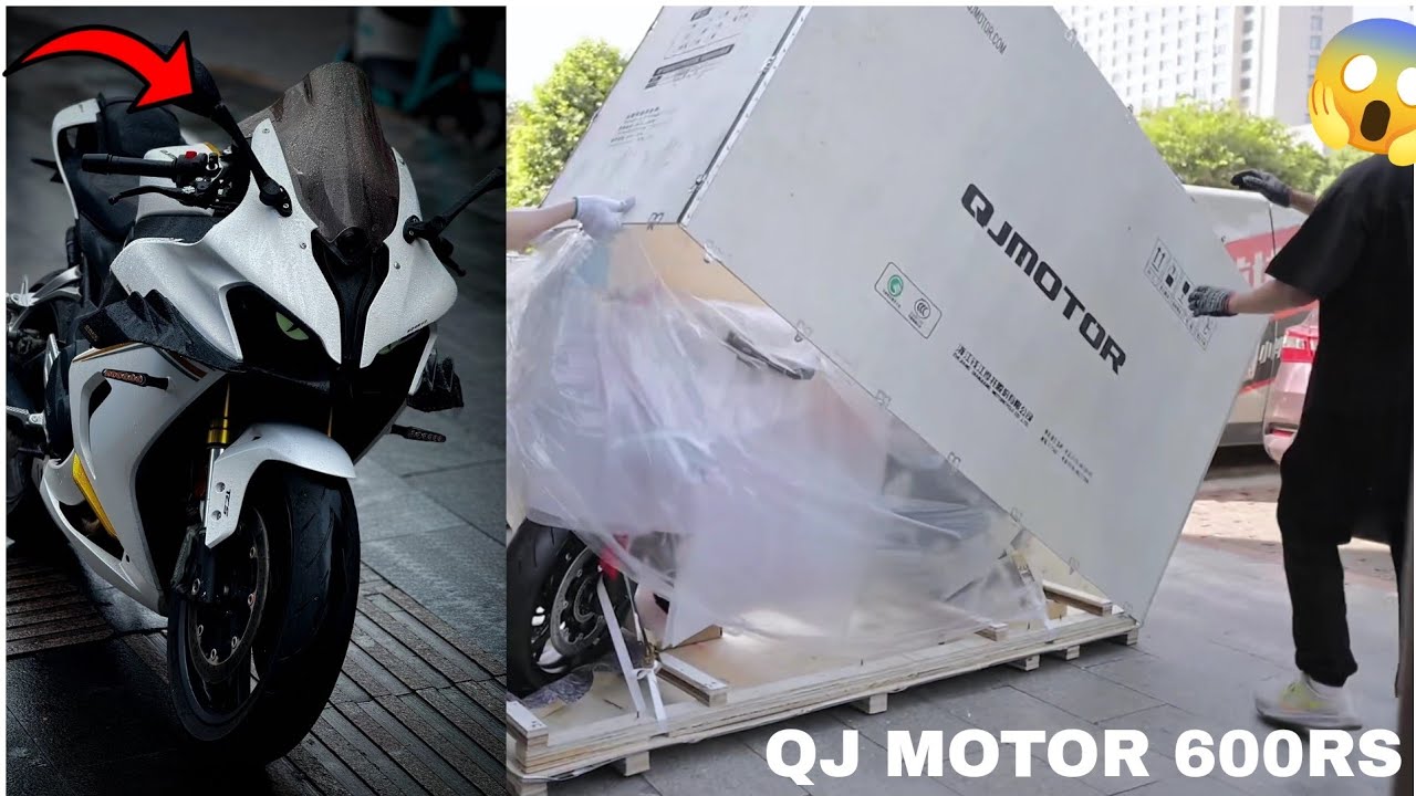 Live unboxing & Cinematic view Qj Moto 600 RS 2024 Let's ride into the future with excitement 🏍️💨