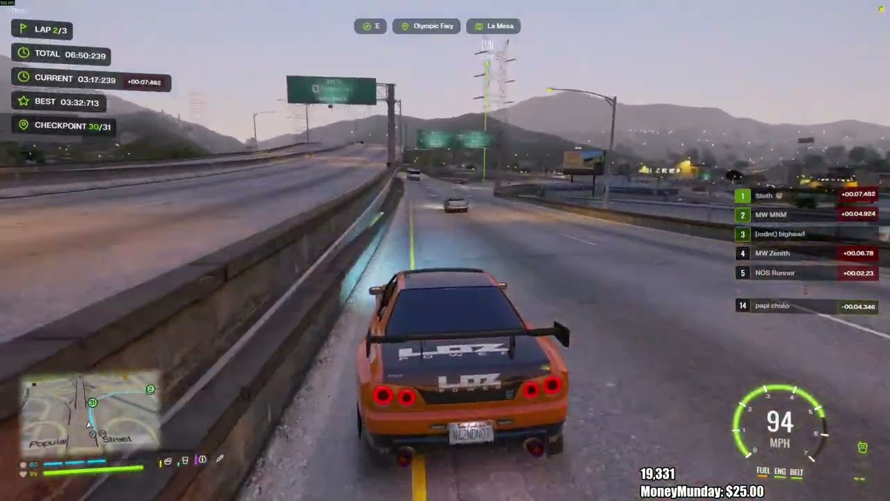Chawa and MW MNM go Head to Head at Finish Line in No Phasing Race | Prodigy RP | GTA | CG