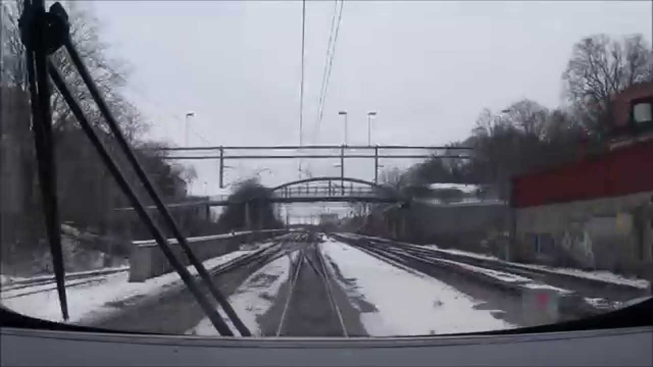 Pendeltåg: Stockholm Central till Södertälje hamn