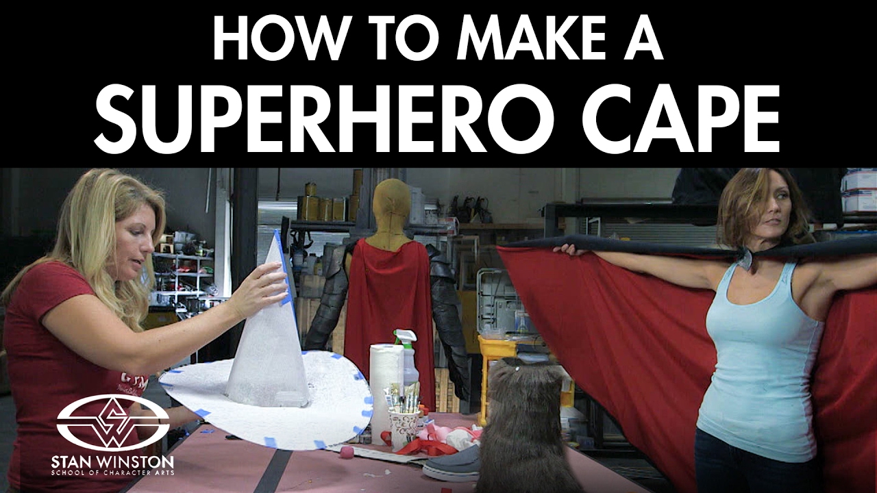 How to Make a Simple Superhero Cape - FREE CHAPTER