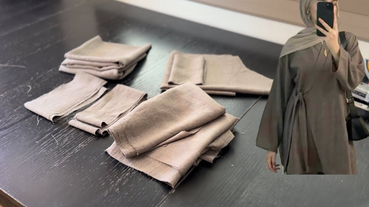 خياطة فستان كروازي #خياطة #باترون #اكسبلور #sewing 