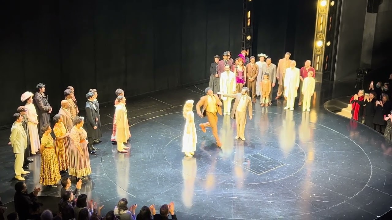 Ragtime @ Vivian Beaumont Theater (1/4/2026) Curtain Call Joshua Henry Cassie Levy Brandon Uranowitz