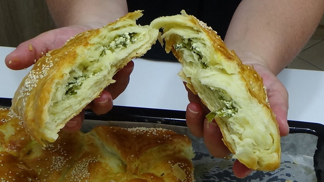 Nemoguće je odoleti!Turska PISMO PITA-Lisnata,hrskava ma prosto se topi u ustima!Gosti i poneli kući