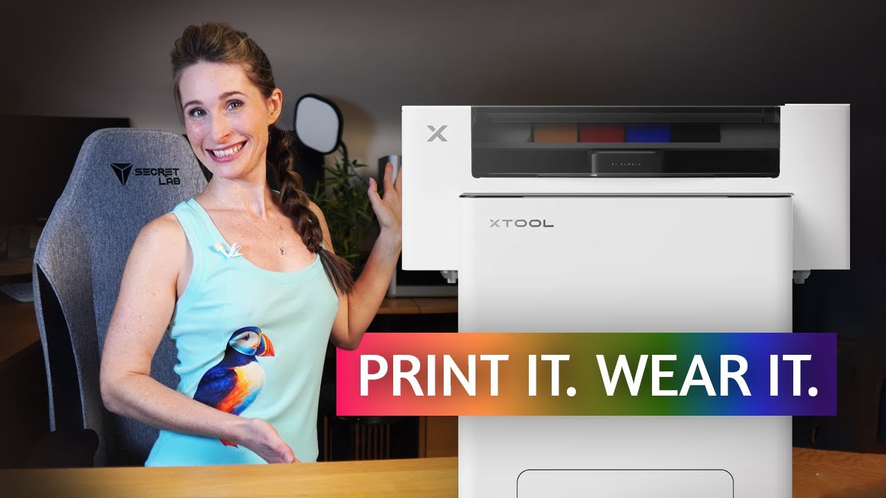 Professional DTF Custom Clothing at Home? | xTool Apparel Printer