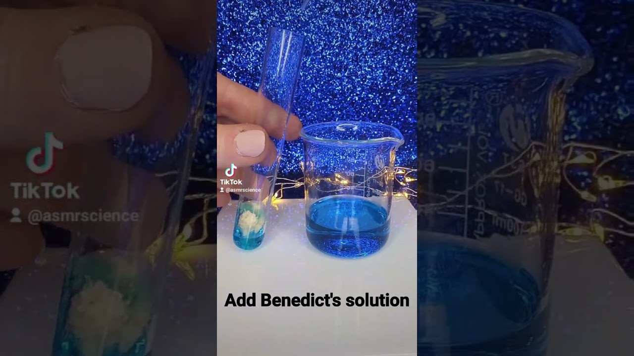 Testing for sugar #science #scienceteacher #adhd #commonentranceexam #asmrscience
