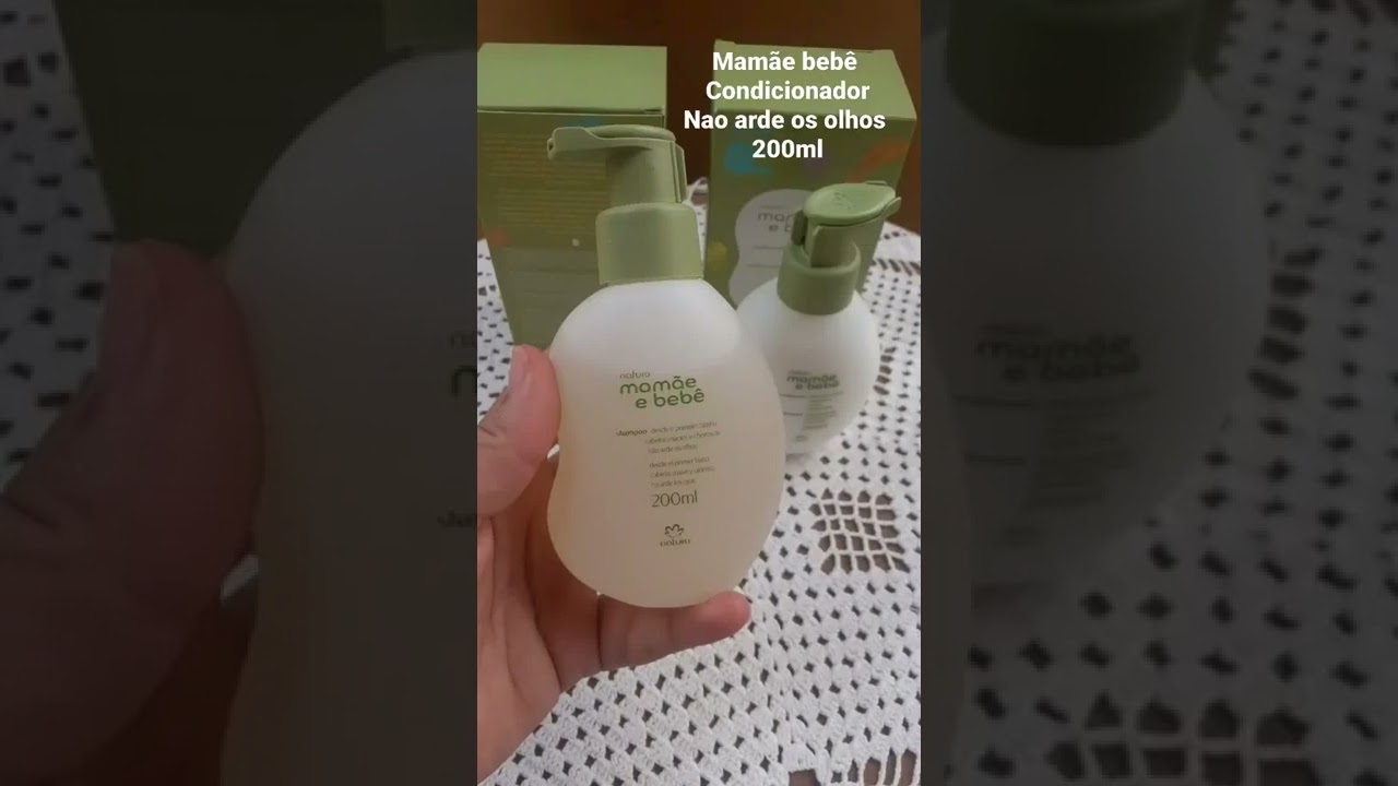 Linha Mam&atilde;e e  beb&ecirc; Natura perfeita para os primeiros dias de vida do seu beb&ecirc;.