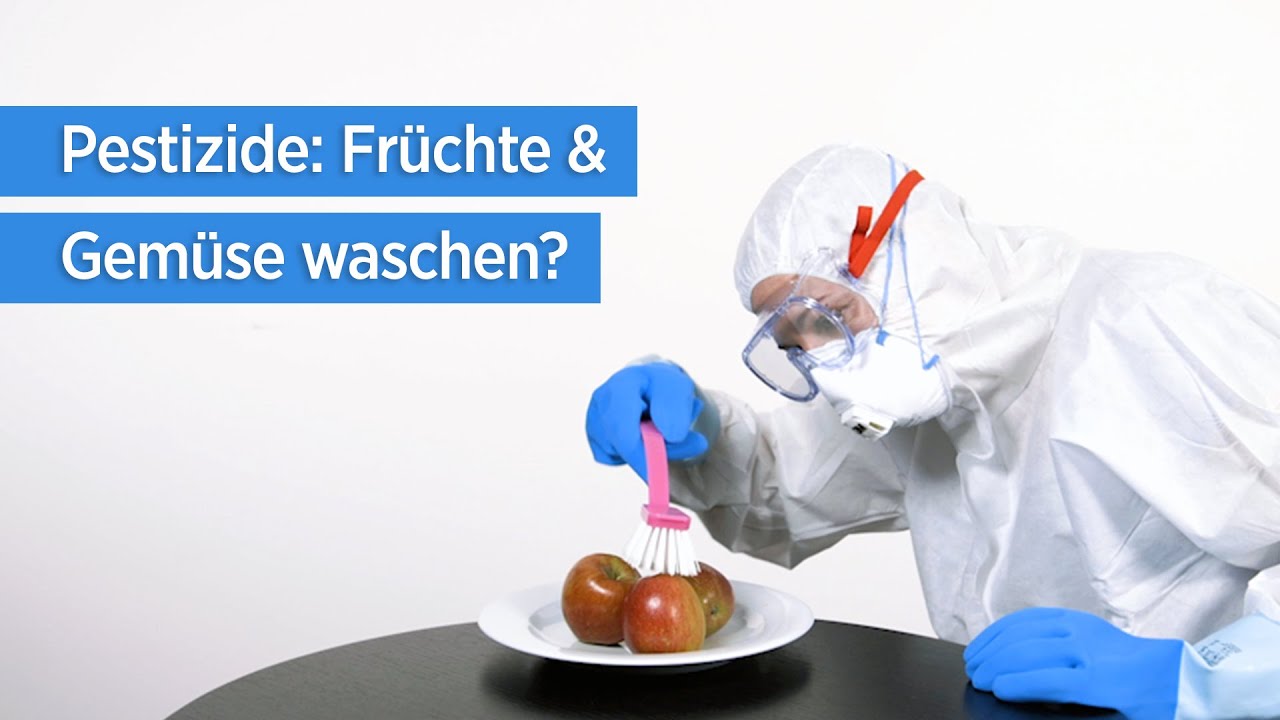 Pestizidr&uuml;ckst&auml;nde: Muss man Fr&uuml;chte und Gem&uuml;se vor dem Verzehr waschen?