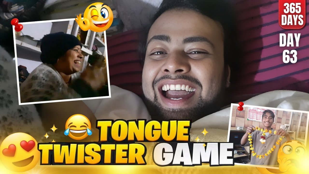 Tongue Twister Challenge Gone Wrong! 😂 | Family Fun Vlog | Day 63