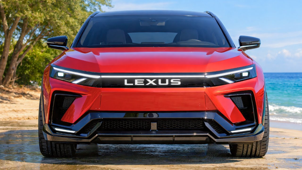 Первый взгляд на Lexus NX 2027 года – Lexus изменил правила игры...