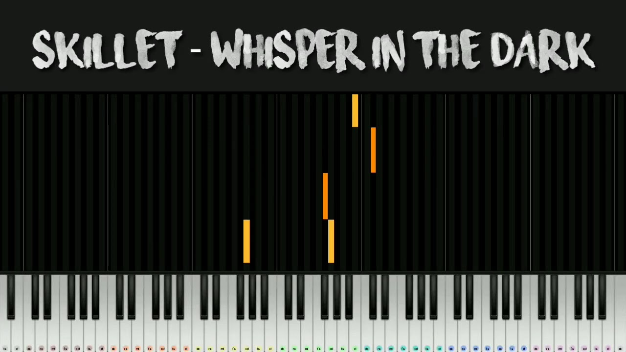 Skillet - Whisper In The Dark (Piano Version)