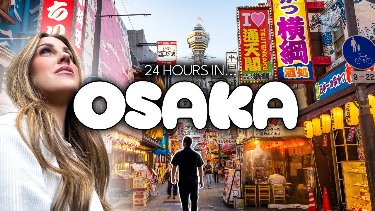 1 Day in Osaka, Japan! 🇯🇵 We Did NOT Expect This! 