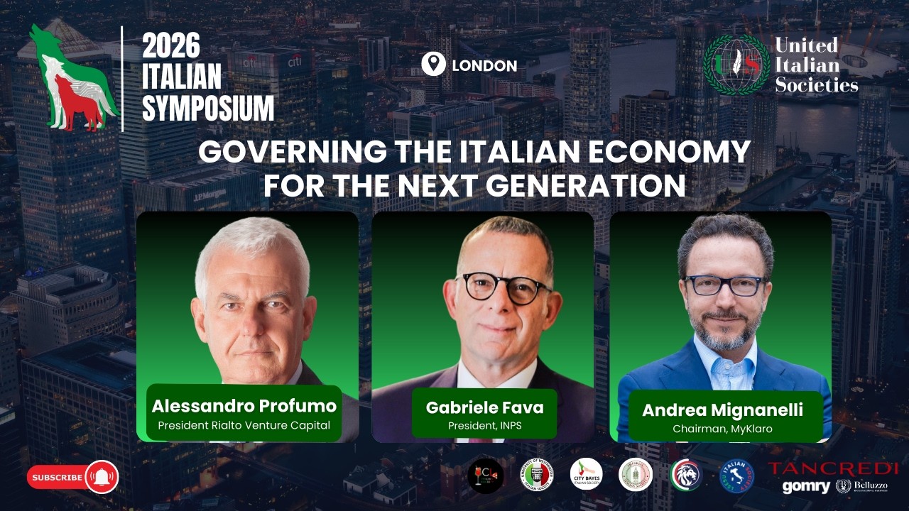 Day 2 - Panel 1 - Governing the Italian Economy for the Next Generation