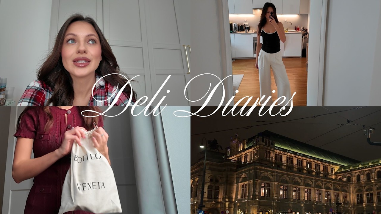deli diaries 02: weekly vlog, marketing girlie, comedy show, shopping hauls, life in vienna etc.