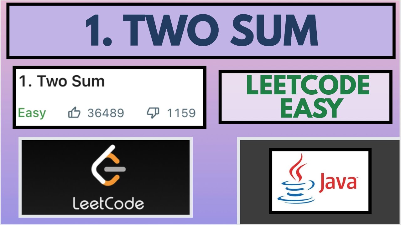 Leetcode | 1. Сумма по двум | Простое решение | Решение на Java