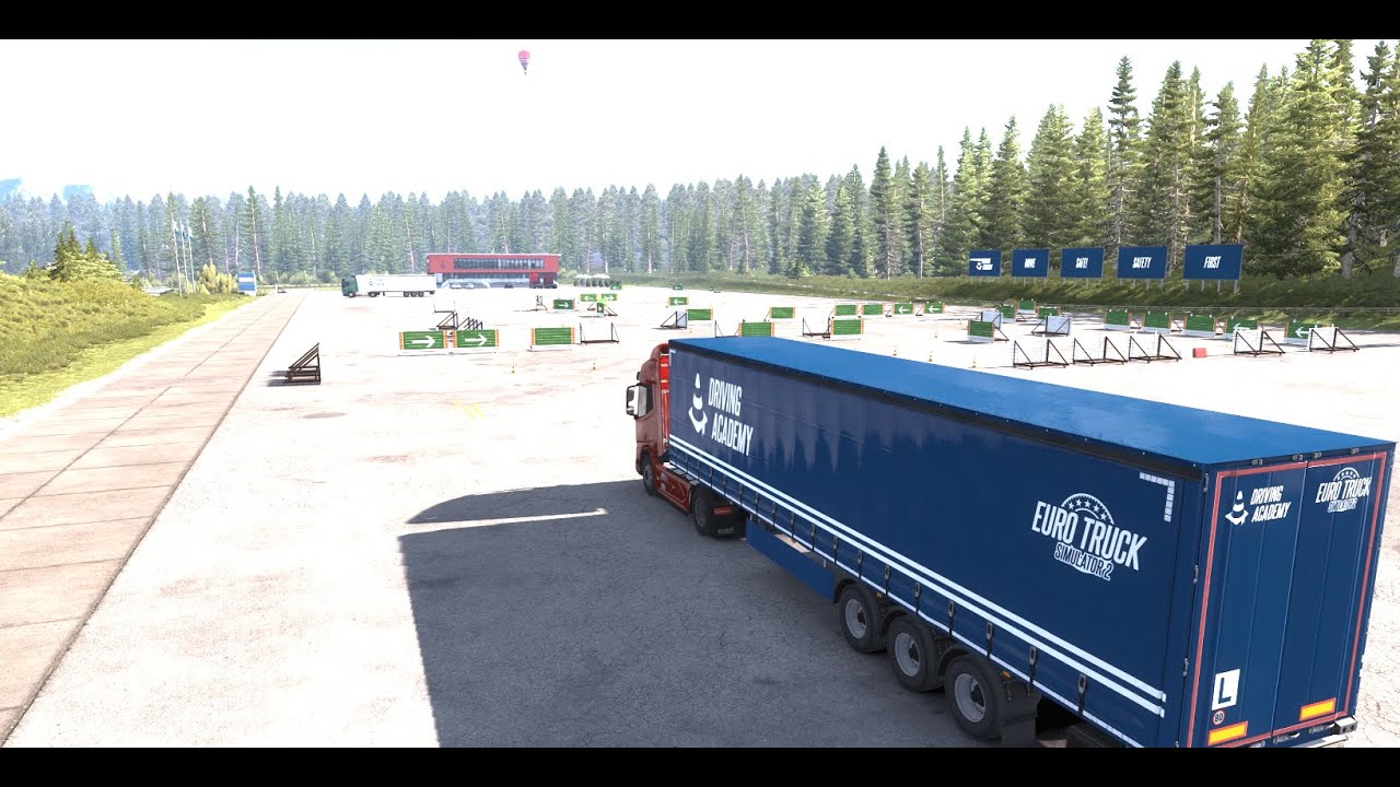 Euro Truck Simulator 2. Verwirrt - Driving Academy. ETS 2