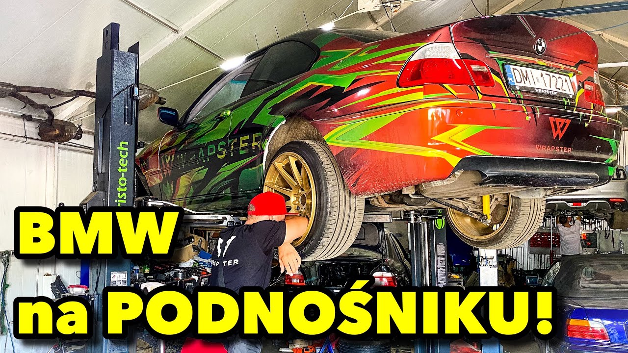 BMW na PODNOŚNIKU! *pech to pech*
