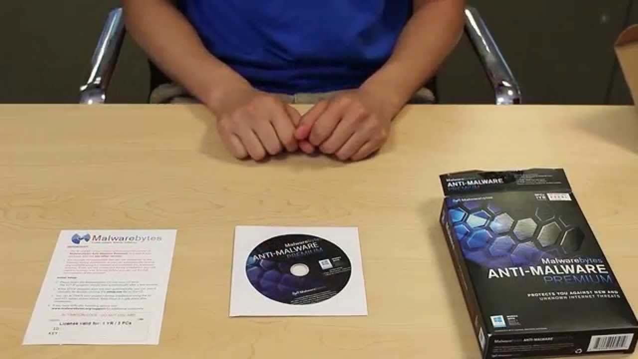 Unboxing Malwarebytes Anti-Malware Premium