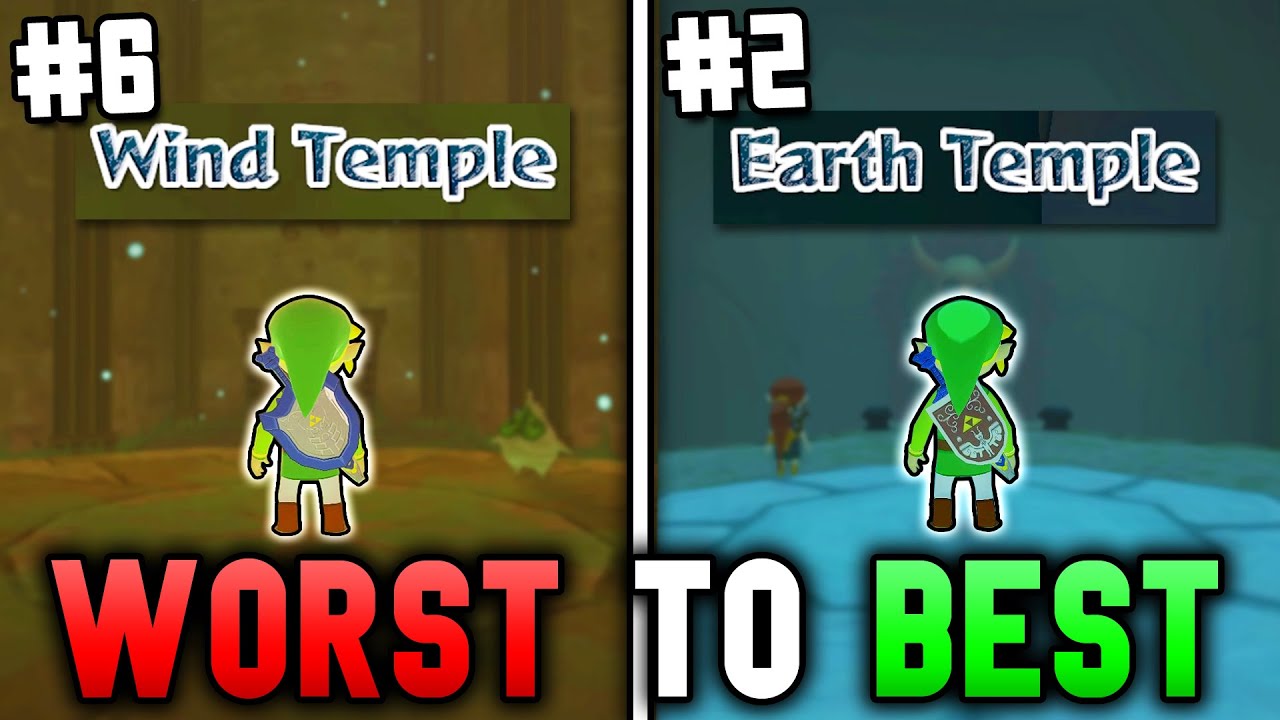 Рейтинг ВСЕХ подземелий из Zelda: Wind Waker!