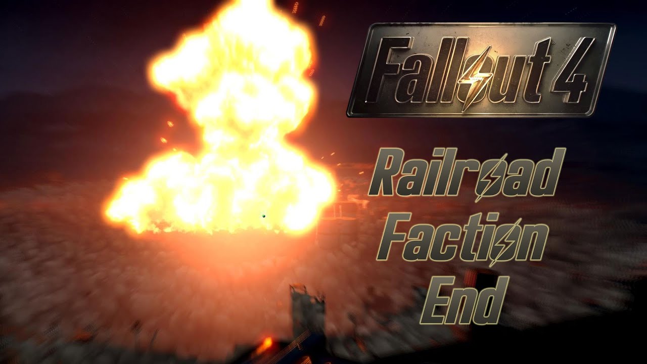 Fallout 4: Railroad Faction End
