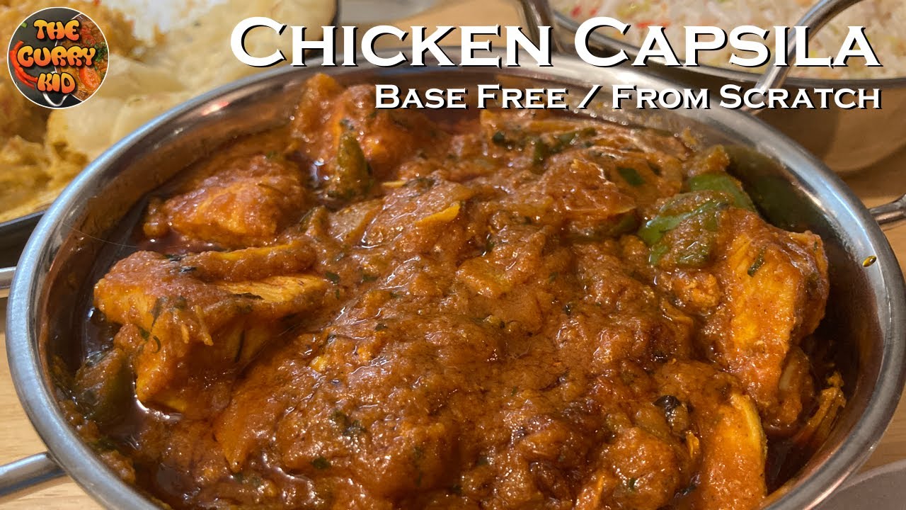 Chicken Capsila 🌶️🌶️🌶️ from scratch without base gravy