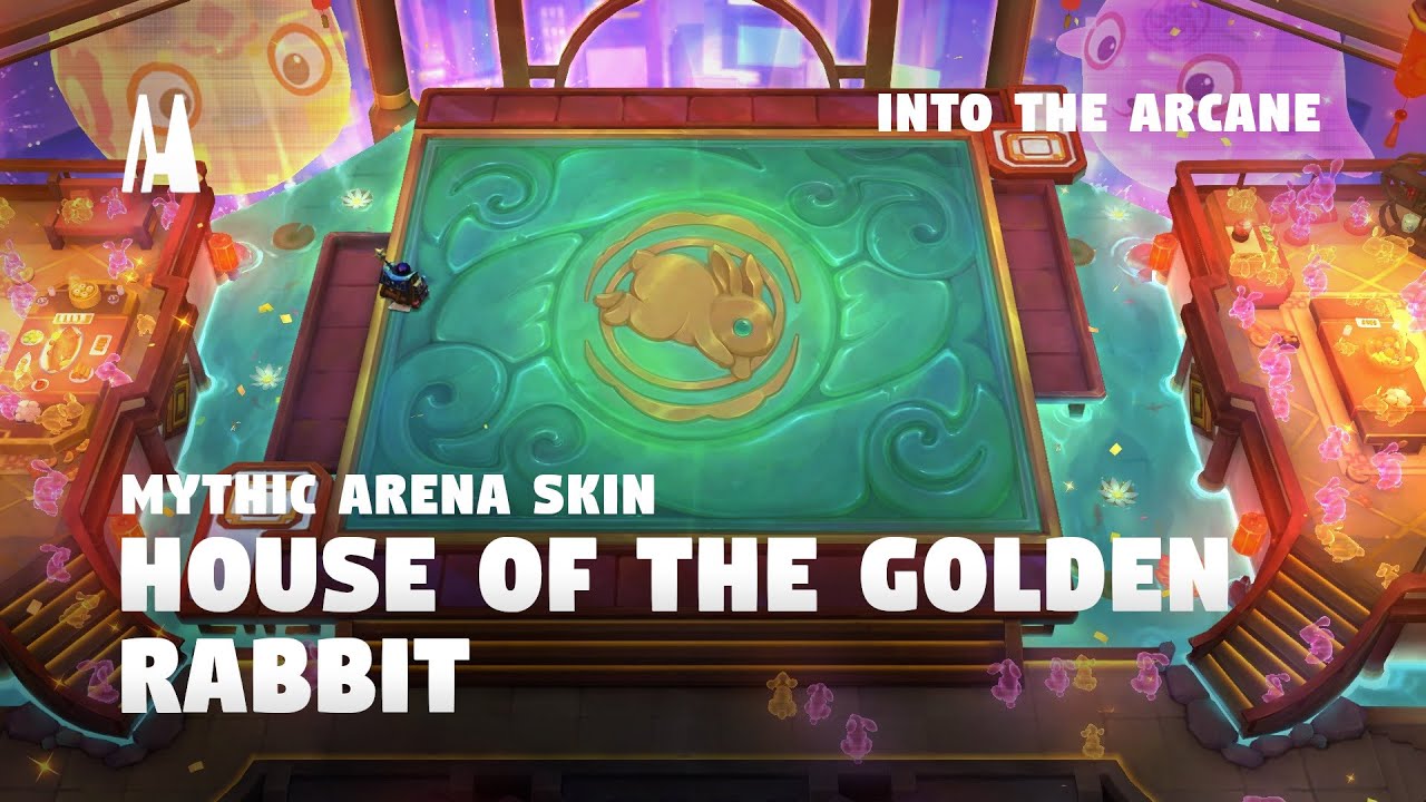 HOUSE OF THE GOLDEN RABBIT - MYTHIC ARENA SKIN | TFT SET 13