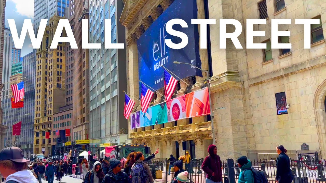 4K | Wall Street Tour New York City (Narrated) South Street Seaport | USA