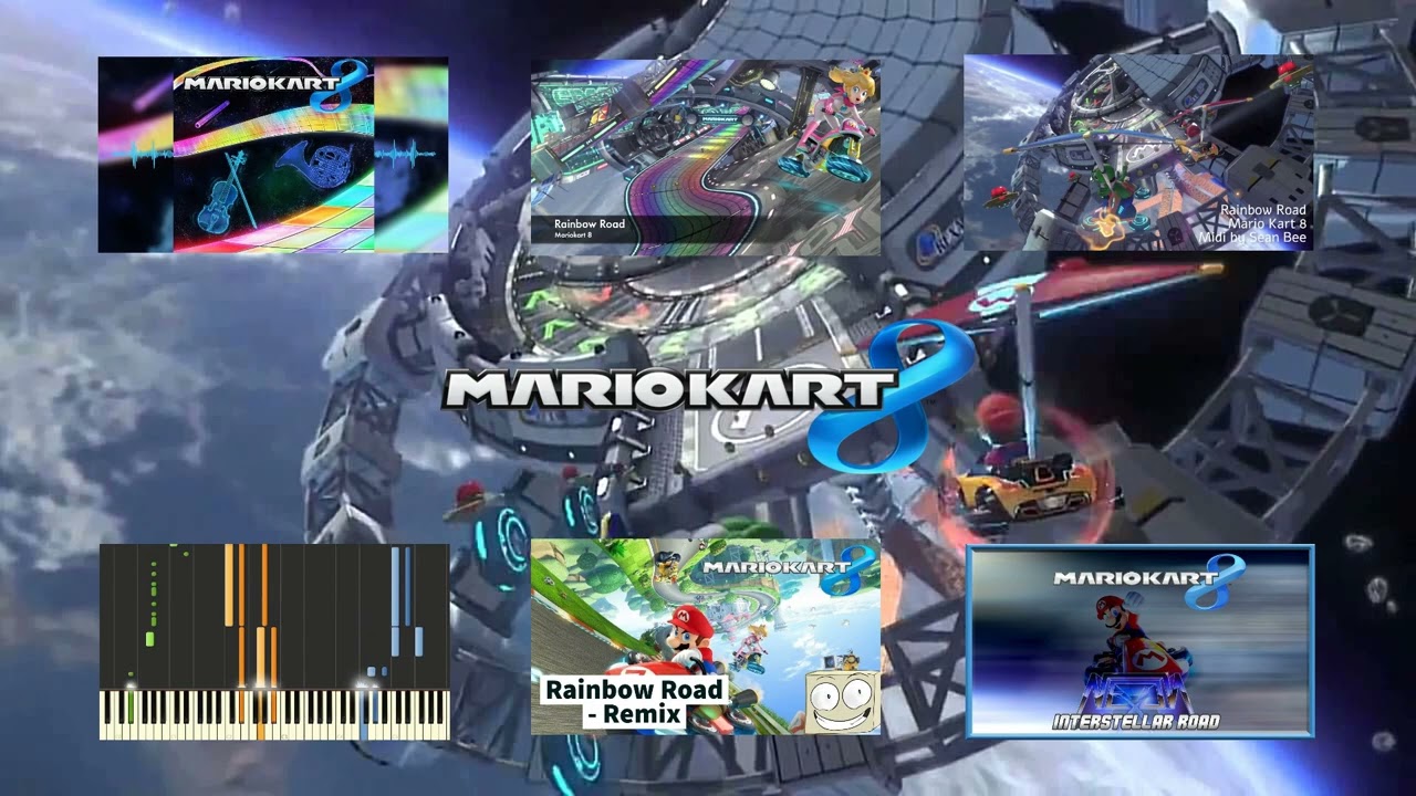Rainbow Road MashUp (MarioKart 8)
