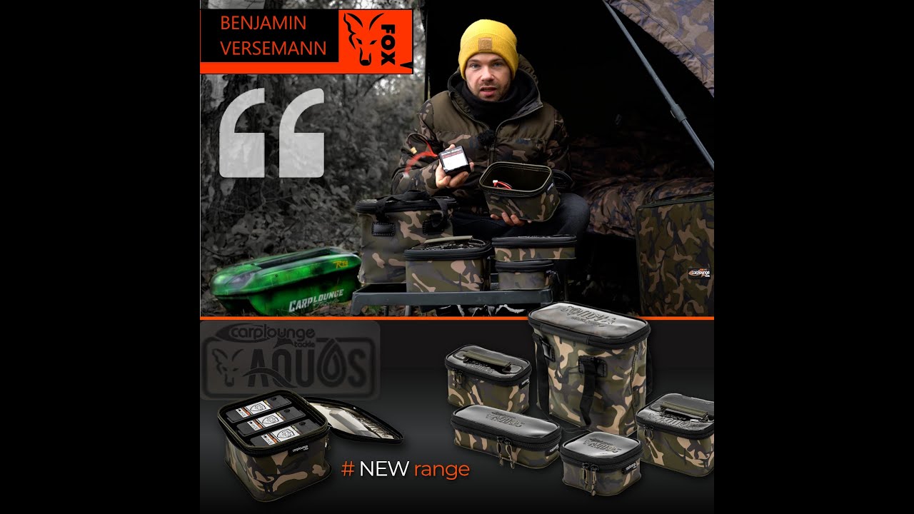 #FOX/CL AQUOS BAG | #Camolite exclusive #carplounge edition | IP67 electronic waterproof welded bags