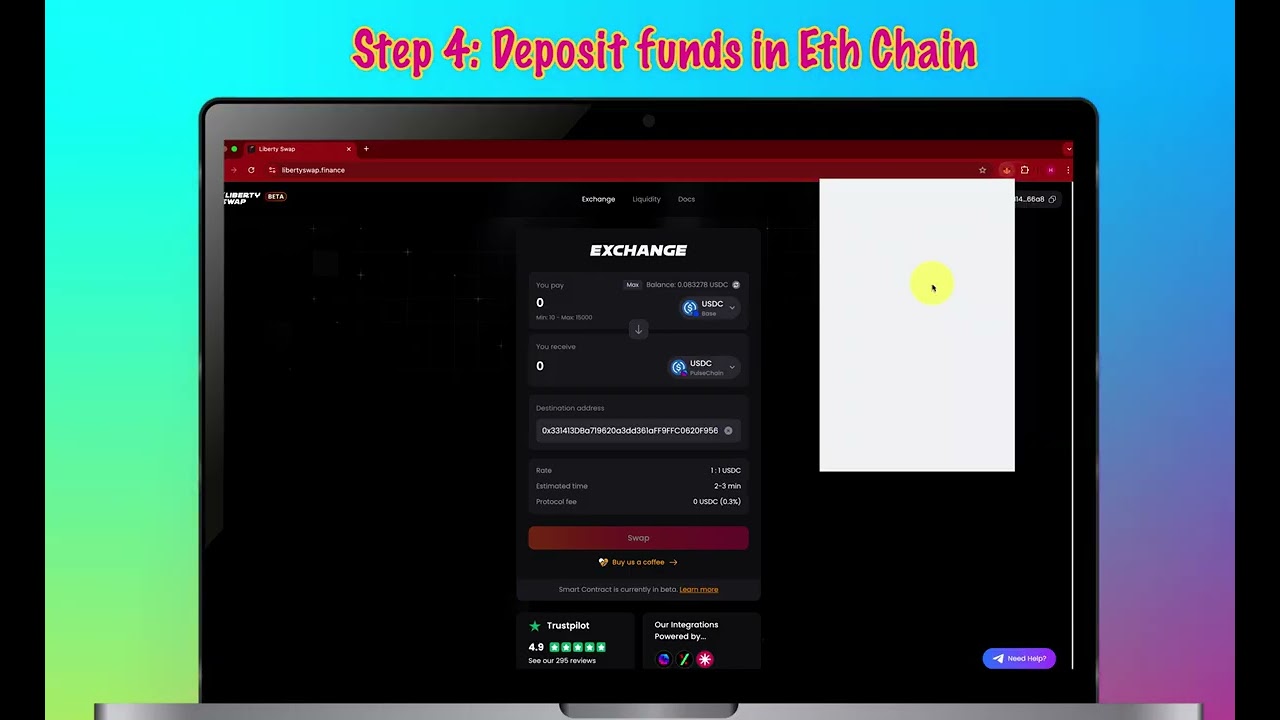 How to get on PulseChain from OKX! Step-by-step with LibertySwap.