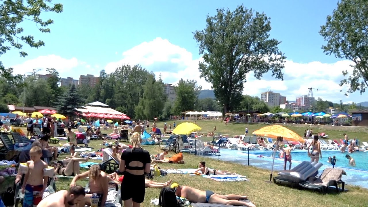 Aqualand,  Plážové kúpalisko Banská Bystrica, Slovakia,  Beach swimming Pool