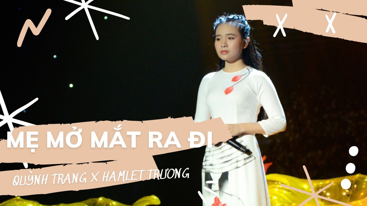 Quỳnh Trang không kìm được cảm xúc khi hát 