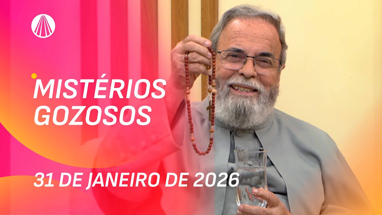 Terço de Aparecida com Pe. Antonio Maria - 31 de janeiro 2026 [Mistérios Gozosos]