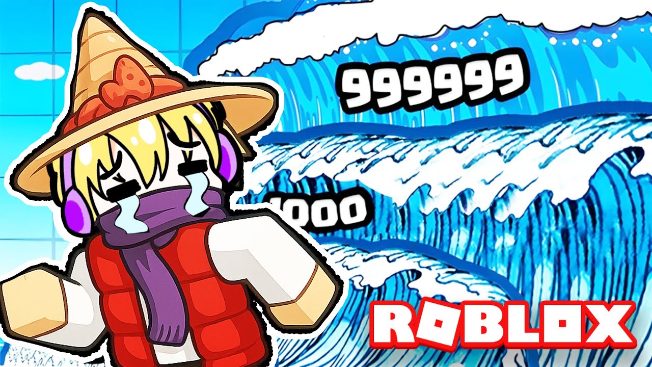 LARI DARI KEJARAN TSUNAMI BESAR ROBLOX