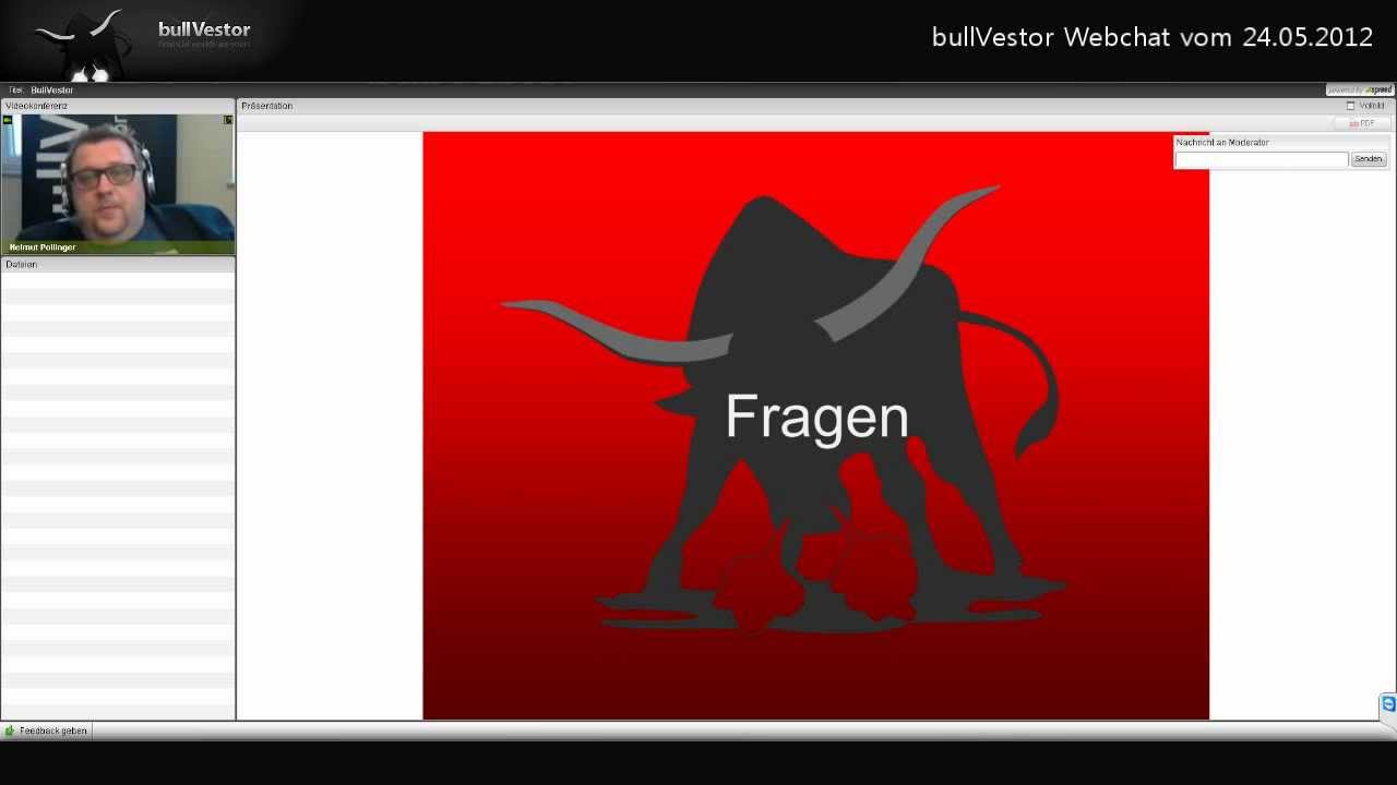 BullVestor Webchat vom 24.05.2012 - Teil 3/3