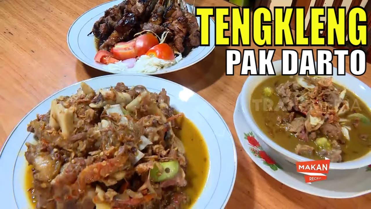 Rizal Akbar Menikmati Lezatnya Tengkleng Pak Darto | MAKAN RECEH (01/09/21)