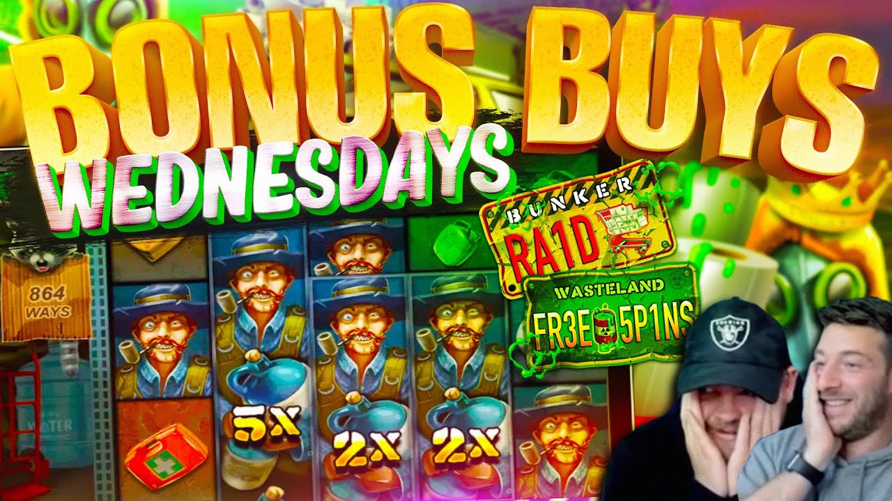 35 SLOT BONUSES! New Games & Super Buys! Bonus Buy Wednesday!