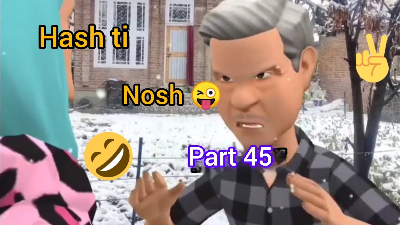 Hash time Nosh 🍉😜 part 45 season 2@kashmiricartoonverse