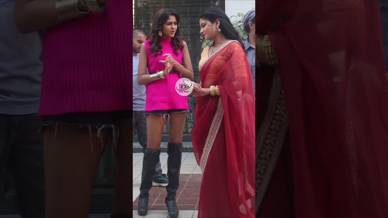 Saru Behind The Scene Zee TV Show .. #saru