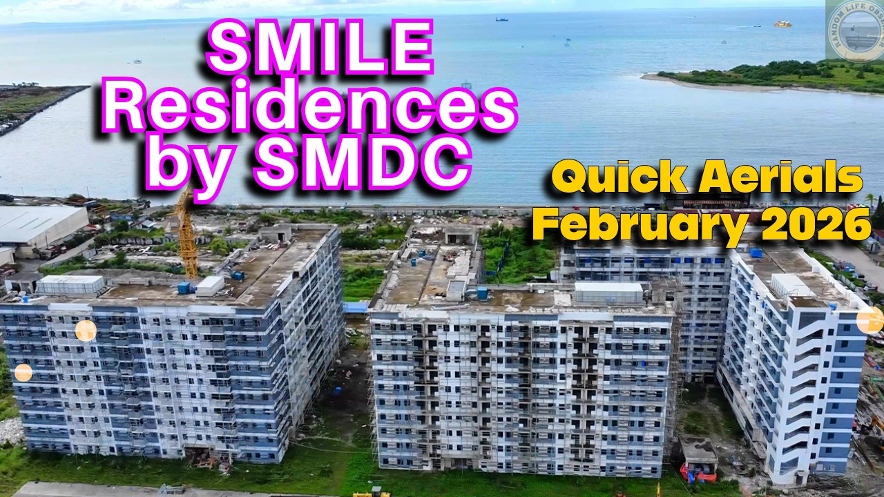 Smile Residences by SMDC - February 2026 Aerials | Bacolod/Negros Construction Projects Update