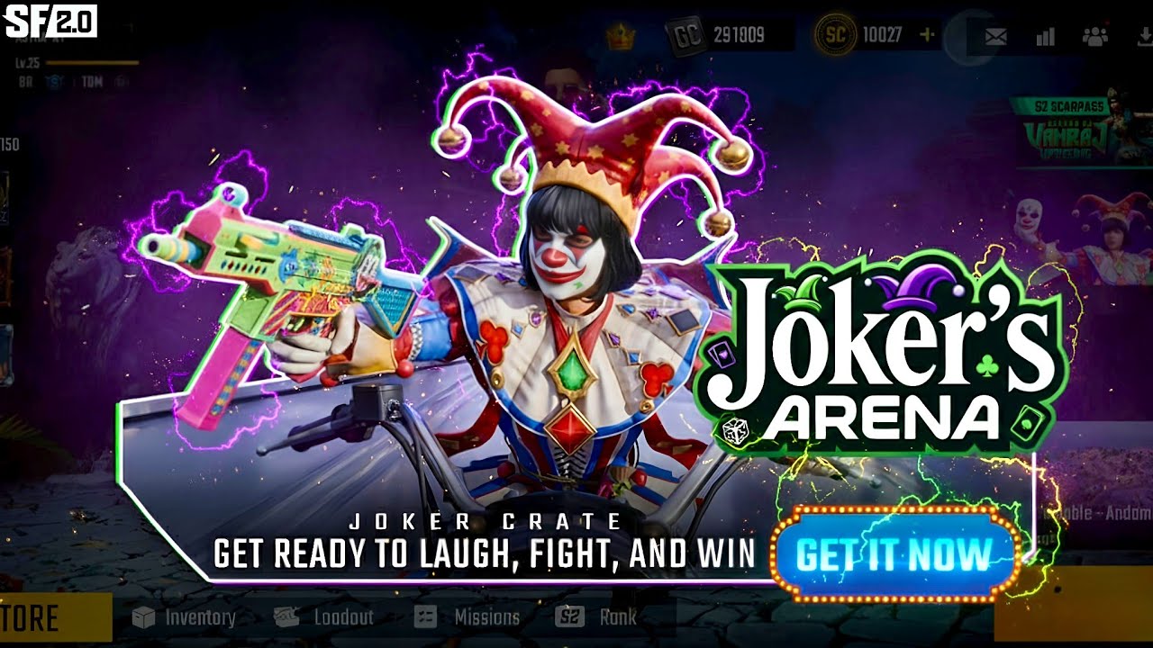 ScarFall 2.0 v1.2.3 Update Is Here! Joker Crate + Mail System + New Lobby Effects!
